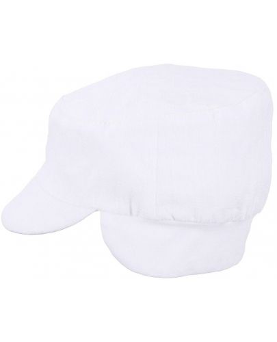 Детска лятна шапка с UV 50+ защита Sterntaler - 49 cm, 12-18 месеца, бяла - 3
