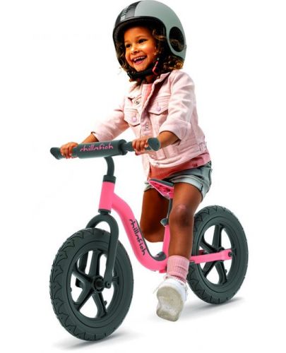 Детско колело за баланс Chillafish - Charlie Sport 12′′ , оранжево - 4