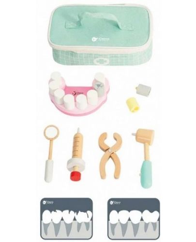 Детски дървен комплект Classic World - Малкия зъболекар - 3