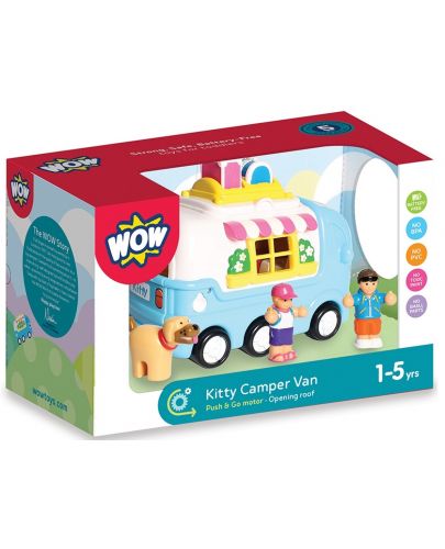 Детска играчка WOW Toys - Кемперът на Кити - 3