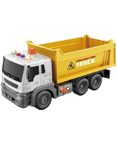 Детски камион Raya Toys - Truck Car с музика и светлини, 1:16 - 1