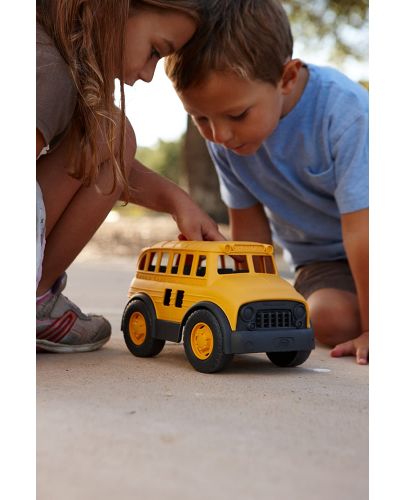 Детска играчка Green Toys - Училищен автобус - 4