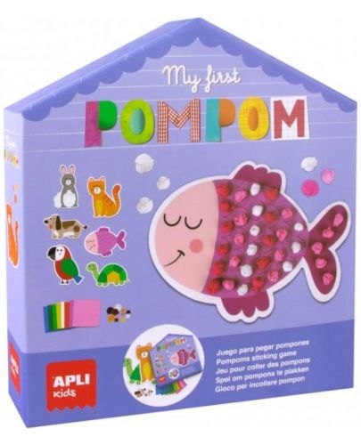 Детска игра Apli - Моятa първа Пом-пон игра - 1