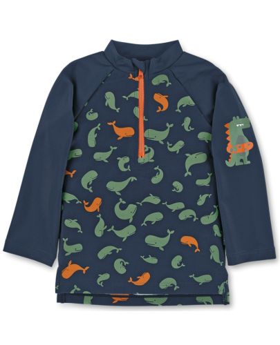 Детска блуза-бански с UV 50+ защита Sterntaler - На акули, 98/104 cm, 2-4 години - 1