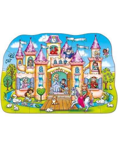 Детски пъзел Orchard Toys - Магически замък, 40 части - 2