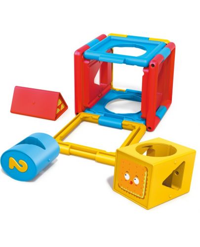 Детско логическо кубче Hola Toys - 4