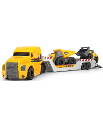 Детски комплект Dickie Toys - Камион с два автомобила - 1