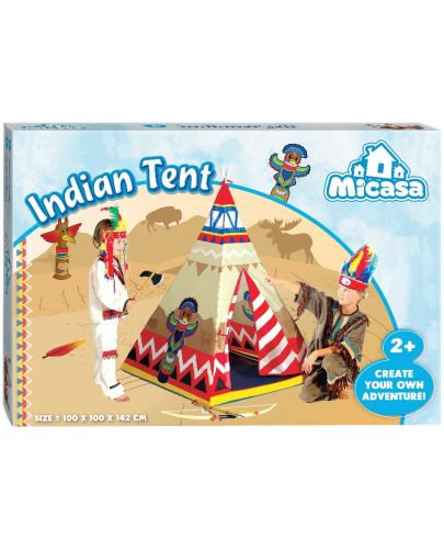 Детска палатка за игра Micasa - Индианци - 3