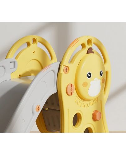Детска пързалка Sonne - Ducky, жълта - 3