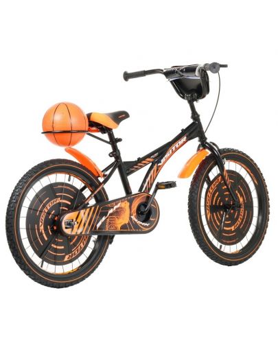 Детски велосипед Venera Bike - Basket, 20'', черен  - 5