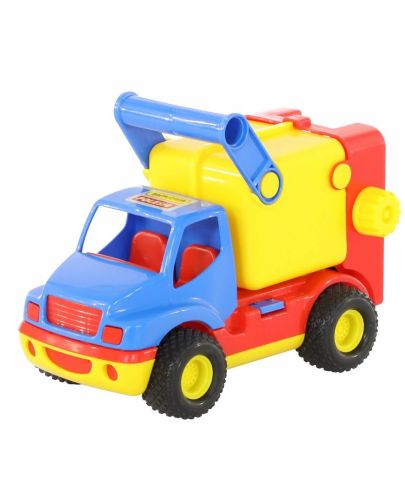 Детска играчка Polesie Toys ConsTruck - Боклукчийско камионче - 1