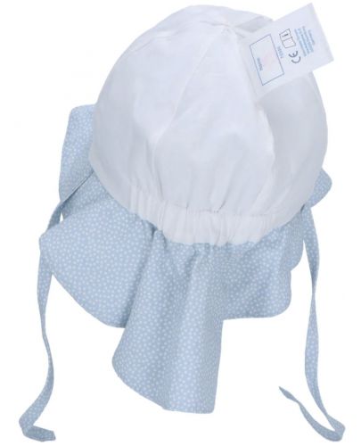 Детска лятна шапка с UV 50+ защита Sterntaler - 45 cm, 6-9 месеца, синя - 5