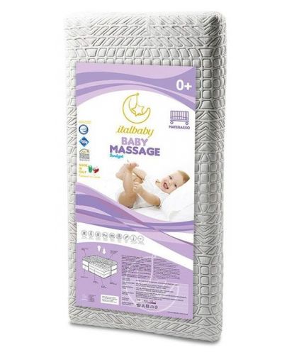 Детски матрак Italbaby - Massage, 62 х 125 х 12 cm - 2