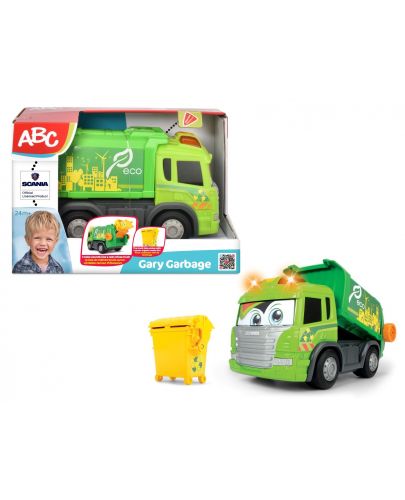 Детска играчка Dickie Toys ABC - Камион за боклук, Гари - 2