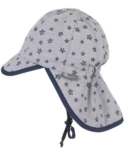 Детска шапка с платка с UV 50+ защита Sterntaler - Със звездички, 49 cm, 12-18 месеца - 3