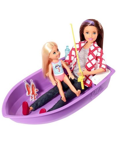 Игрален комплект Mattel Barbie - Кемперът на Барби, 60 части - 3