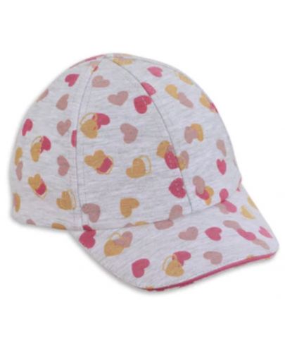 Детска лятна шапка с козирка с UV 50+ защита Sterntaler - Сърчица,  51 cm, 18-24 месеца - 1