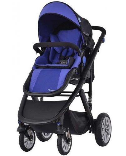 Детска количка 3 в 1 Zooper - Flamenco, Royal Blue Plaid - 2