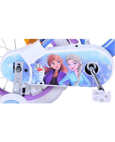 Детски велосипед с помощни колела E&L cycles - Disney, Frozen, 14'' - 6