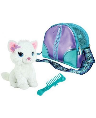 Детска играчка Zuru Sparkle Girlz - Pets, Коте в чанта, асортимент - 2