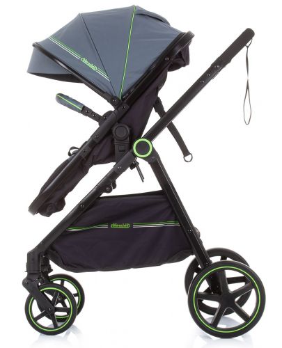 Детска количка с трансформиращ се кош Chipolino - Misty, Графит - 6