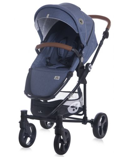 Детска комбинирана количка Lorelli - Crysta 3в1, Denim Blue - 2