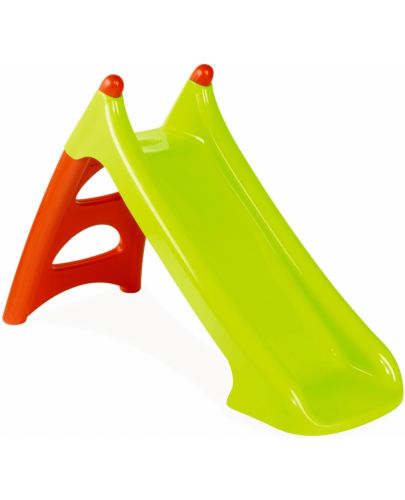 Детска пързалка Smoby, зелено и червено - 1