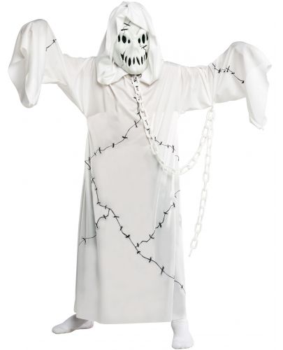Детски карнавален костюм Rubies - Призрак, бял, размер S - 1