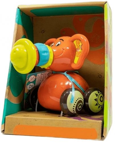 Детска играчка Raya Toys - Слонче на колела, асортимент - 2