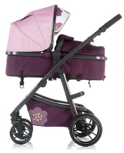 Детска комбинирана количка Chipolino - Мило, цветя - 4