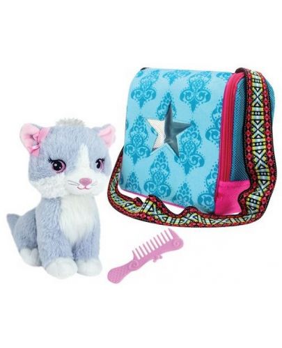 Детска играчка Zuru Sparkle Girlz - Pets, Коте в чанта, асортимент - 3