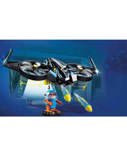 Детски конструктор Playmobil - Роботитрон с дрон - 4