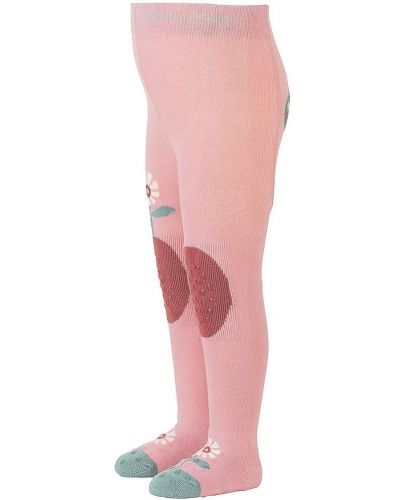 Детски чорапогащник за пълзене Sterntaler - Пеперуда, 92 cm, 2-3 години, розов - 1
