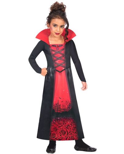 Детски карнавален костюм Amscan - Вампирка, 8-10 години - 1