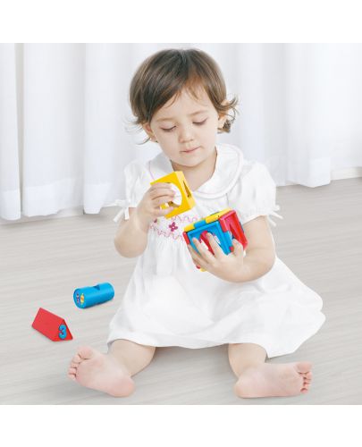 Детско логическо кубче Hola Toys - 3