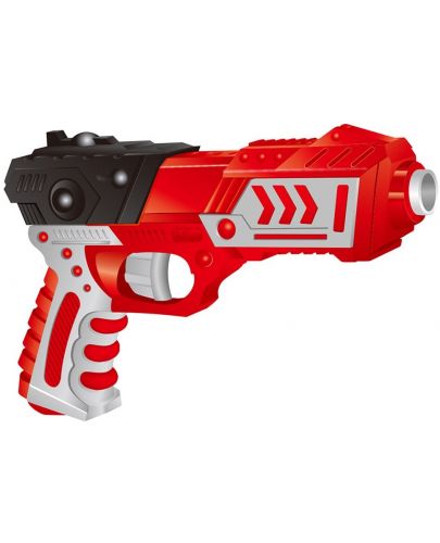 Детски пистолет Red Guns - Pro, с 6 меки стрели - 1