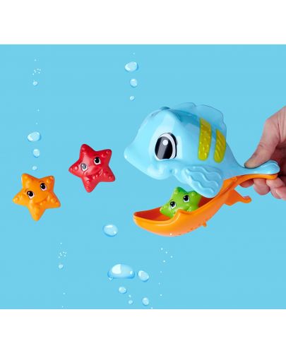 Детска играчка Simba Toys ABC - Гладната рибка и морски звездички - 5
