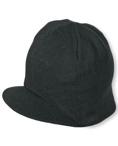 Детска плетена шапка Sterntaler - 51 cm, 18-24 месеца, черна - 1