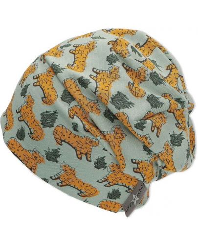 Детска шапка с UV 50+ защита Sterntaler - С тигри, 55 cm, 4-7 години - 2