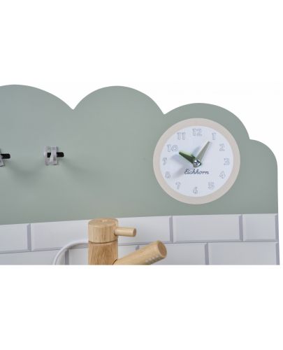 Детска дървена кухня Eichhorn - Със звук и светлина, 40 x 35 x 31 cm - 6