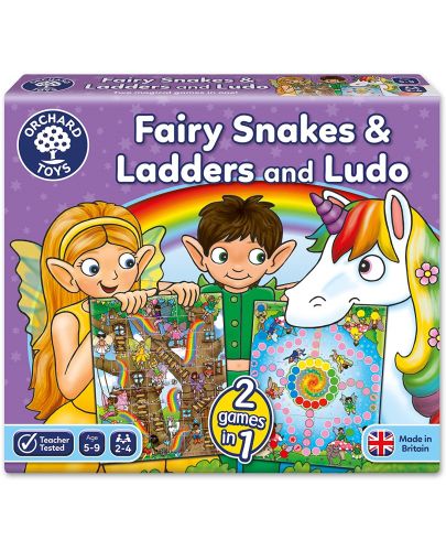 Детска игра Orchard Toys - Приказни змии и стълби - 1