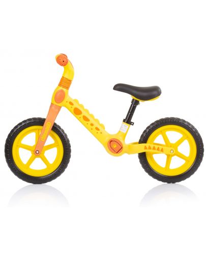 Детско колело за баланс Chipolino - Дино, жълто и оранжево - 2