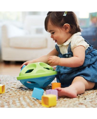 Детска играчка Green Toys - Сортер, с 8 формички - 3
