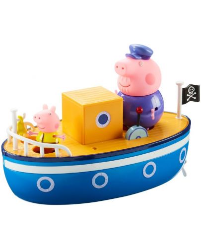 Детска играчка Peppa Pig - Лодка с 2 Фигури - 2