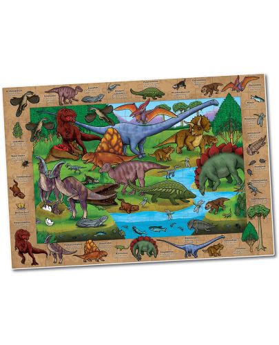 Детски пъзел Orchard Toys - Динозавърско откритие, 150 части - 2