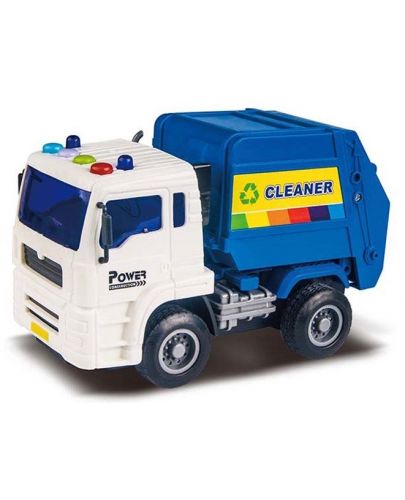 Детска играчка Ocie The Feel of Real - Камион за боклук, звук и светлина - 2