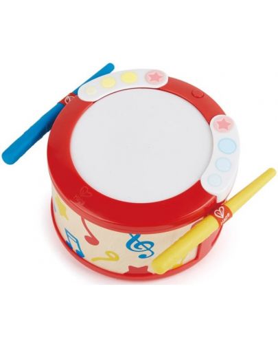 Детска музикална играчка Hape - Светещо барабанче - 1