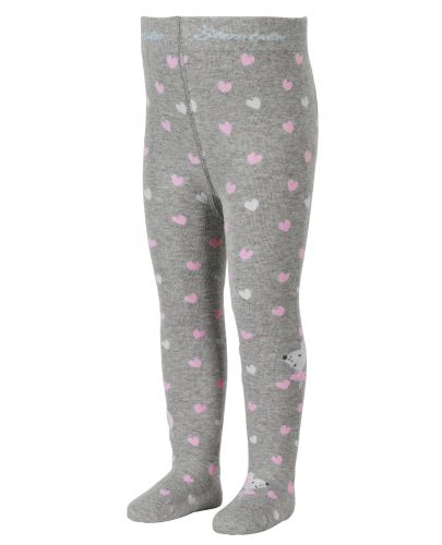 Детски памучен чорапогащник за момичета Sterntaler - 74 cm, 6-9 месеца - 1
