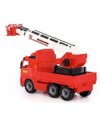 Детска играчка Polesie - Пожарен автомобил с кран Volvo 58379 - 2
