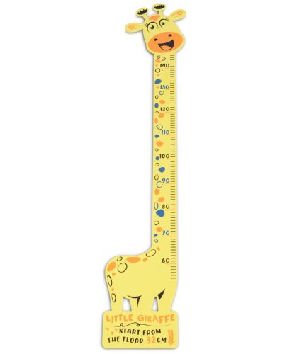 Детски метър за стена Sun Ta - Giraffe - 1